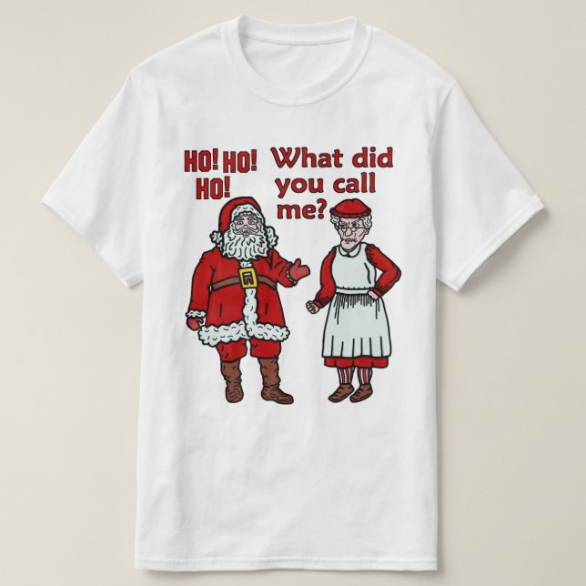 Rolig jultomten & Fru jul Tröja (Design framsida)