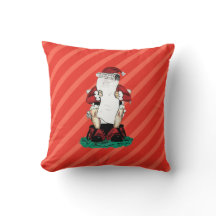 Rolig jultomtepillow