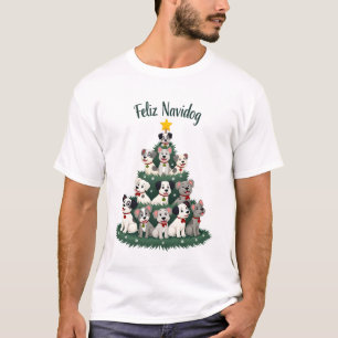 Rolig jultröja för hund, Funny Cute Xm T Shirt