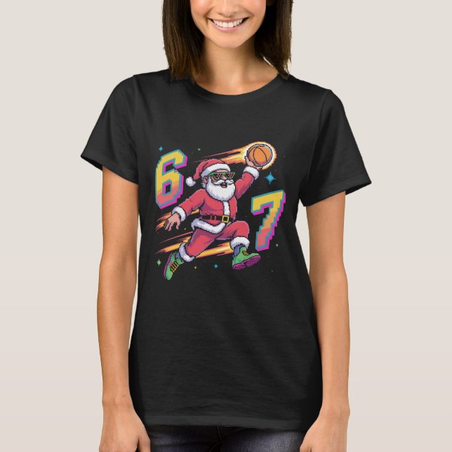 Rolig jultröja för män 67-årsdag  t shirt (Framsida)