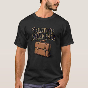 Rolig Jurist Rättslig Humor Lugnande Kort Ansikte T Shirt