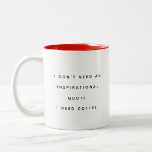 Rolig Kaffe älskar Citat Mugg