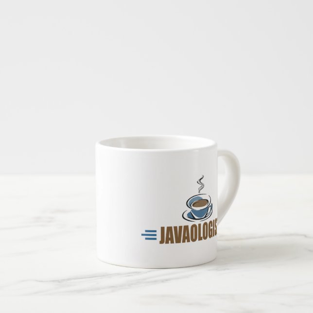 Rolig Kaffe Espressomugg (Framsida höger)