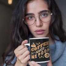 Rolig kaffe får mig att bajsa