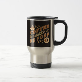 Rolig kaffe får mig att bajsa resemugg