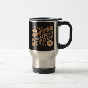 Rolig kaffe får mig att bajsa  resemugg