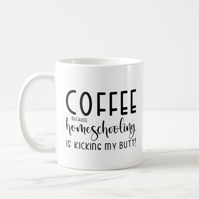 Rolig kaffe för att Hemundervisning  Kaffemugg (Vänster)