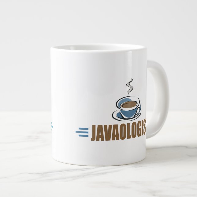 Rolig Kaffe Jumbo Mugg (Framsida höger)