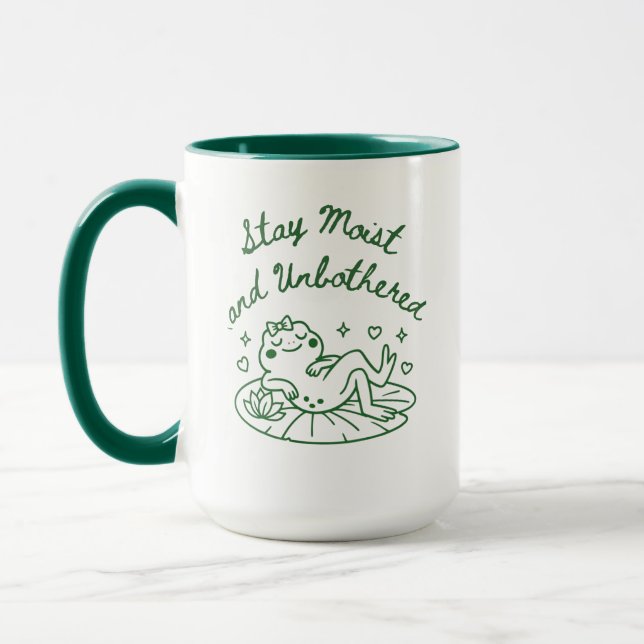 Rolig Kaffe Kopp för Grodyrkaren (Vänster)