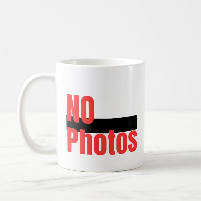 Rolig Kaffe kopp utan foton - Kopp utan fotografer (Vänster)