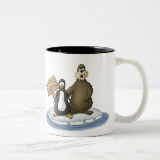 Rolig kaffe koppar: Bästa vänför evigt Två-Tonad Mugg