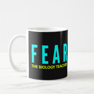 Rolig kaffe koppar - frukta biologilärare