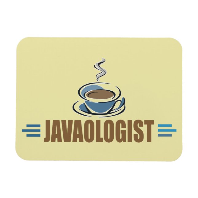 Rolig kaffe magnet (Horisontell)