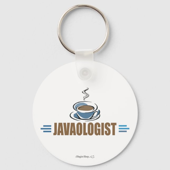 Rolig Kaffe Nyckelring (Framsida)