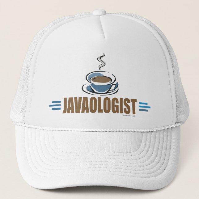 Rolig Kaffe Truckerkeps (Framsida)