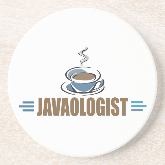 Rolig Kaffe Underlägg Sandsten (Framsidan)