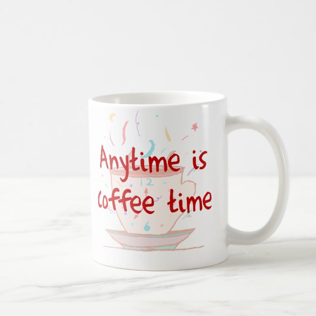 Rolig kaffeälskaremugg kaffemugg (Höger)