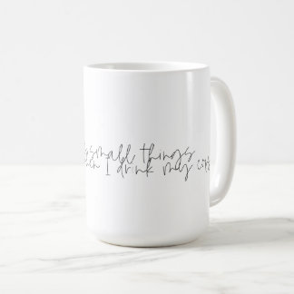 Rolig kaffecitat kaffemug kaffemugg