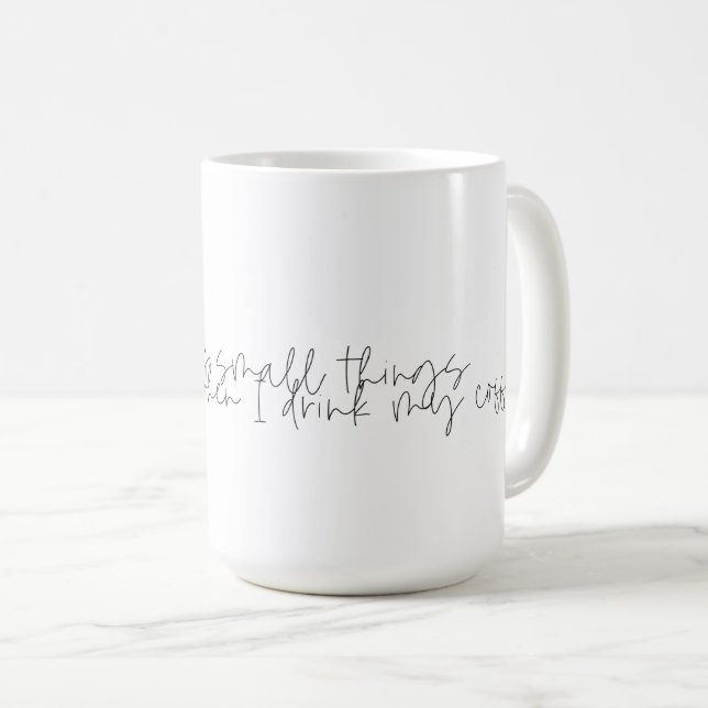 Rolig kaffecitat kaffemug kaffemugg (Framsida höger)