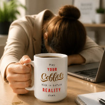 Rolig kaffecitatmugg