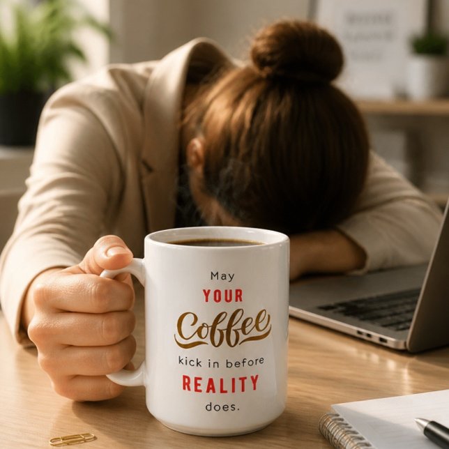 Rolig kaffecitatmugg kaffemugg (Skapare uppladdad)