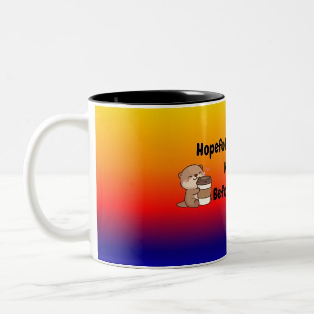 Rolig kaffekopp (Vänster)