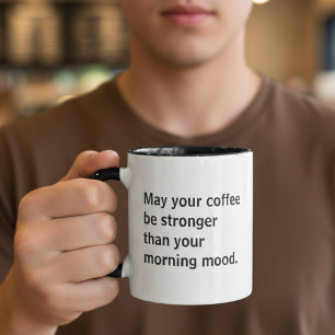 Rolig kaffekopp för föräldrar