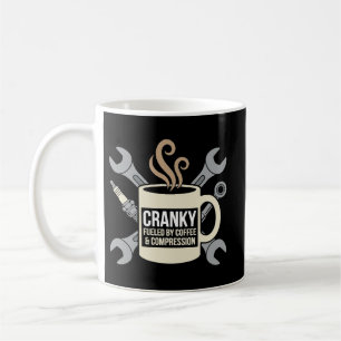 Rolig kaffekopp Mekniker Butterfly Motor Vevarm