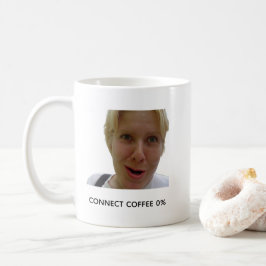 Rolig kaffeladdare mugg – Lågt batteri kaffe meme