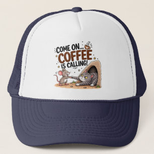 Rolig kaffemössa för kaffeälskare keps