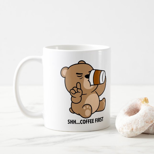 Rolig  kaffemugg (Med munk)