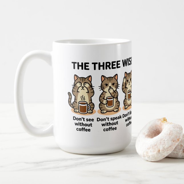 Rolig Kaffemugg (Med munk)
