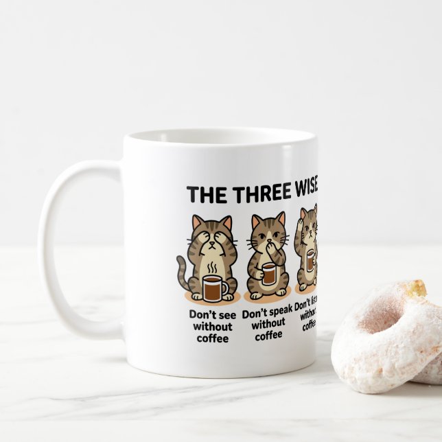 Rolig  kaffemugg (Med munk)