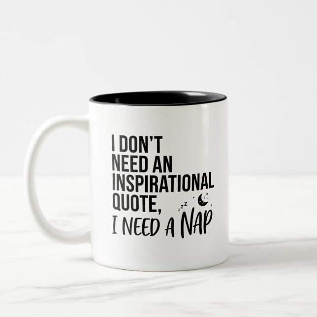 Rolig kaffemugg 2 Toner (Vänster)