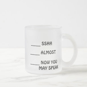 Rolig kaffemugg för allvarliga kaffesupare
