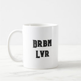 Rolig kaffemugg för bourbonälskare