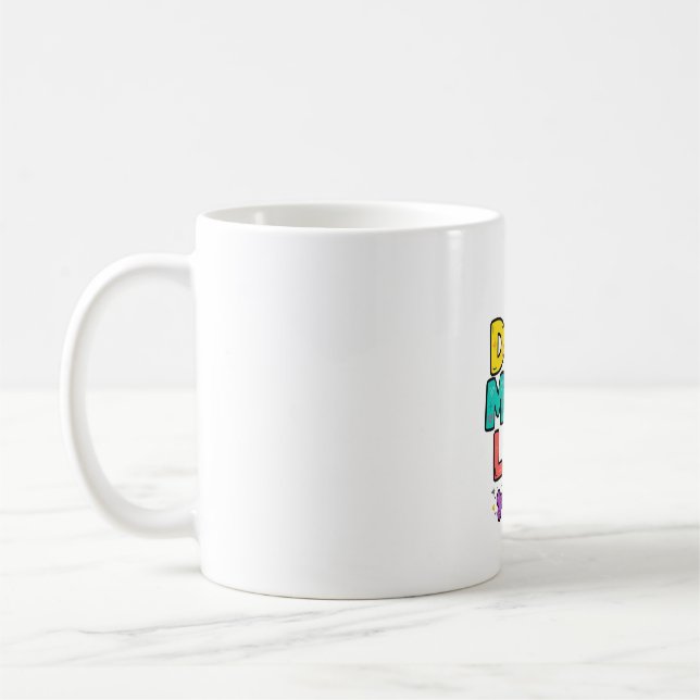 Rolig kaffemugg för hundmamma (Vänster)