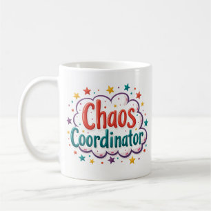 Rolig kaffemugg för kaoskoordinator