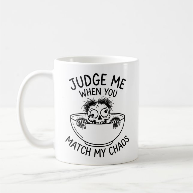 Rolig kaffemugg för kontoret (Vänster)