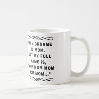 Rolig kaffemugg för MAMMA