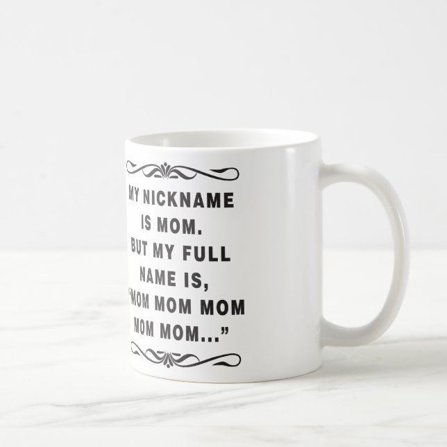 Rolig kaffemugg för MAMMA (Höger)