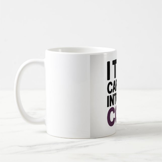 Rolig kaffemugg för mjukvaruingenjörer — "Jag förv (Vänster)