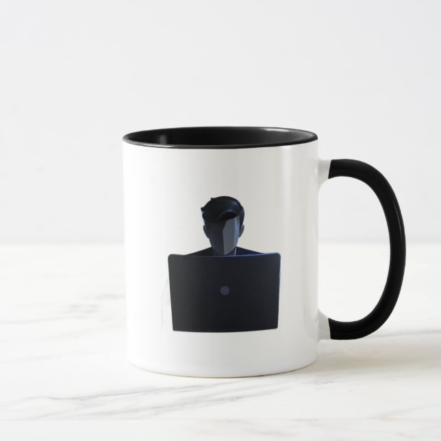 Rolig kaffemugg för mjukvaruutveckling (Höger)