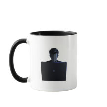 Rolig kaffemugg för mjukvaruutveckling