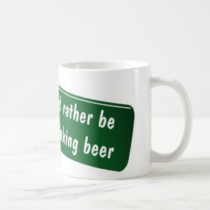 Rolig kaffemugg för ölälskare