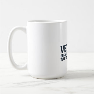 Rolig kaffemugg för veterinärassistenter med tacks