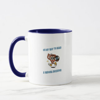 Rolig kaffemugg – Retro-estetisk citat-kopp
