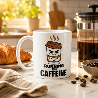 Rolig Kaffemugge för Kaffeberoende med Sarcasm Kaffemugg