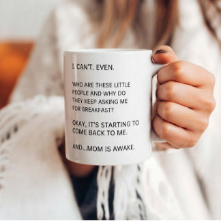 Rolig kaffemugge för mamma kaffemugg