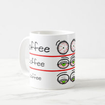 Rolig kaffestämningsdesign